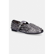 Usnjene balerinke AllSaints Sabine Stud Shoe