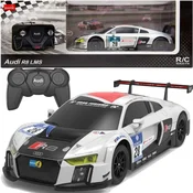 shumee Avtomobil na daljinsko upravljanje 1:24 Audi R8 LMS bele barve