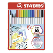 Stabilo STABILO čopič Pen Pen 68 čopič, kovinsko ohišje 15, (21655822)