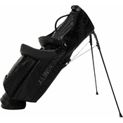 J.Lindeberg Sunday Stand Print Golf Bag Black Golf torba Pencil Bag