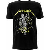 Metallica Unisex majica And Justice For All Tracks (Back Print) XL
