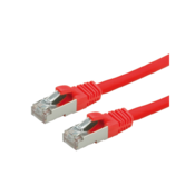 Value S/FTP Patch Cord Cat.6, halogen-free, red, 10m networking cable