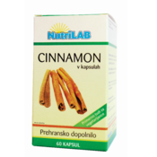 Nutrilab Cinnamon, 60 kapsul 1+1 GRATIS