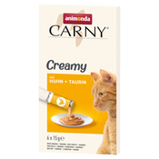 Animonda Carny Adult Creamy - Varčno pakiranje 24 x 15 g s piščancem in tavrinom