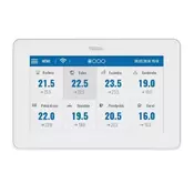 TECH-CONTROLLERS WG.11.0673 M-12 Žični kontrolni panel za L-12, bel, vgradni