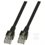 slomart Patchcord RJ45 SF/UTP cat. 5e PVC CCA črn 2m