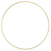 Kovinski krog za lovilec sanj / za dekoracijo O30 cm - zlati
