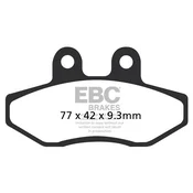 Klocki hamulcowe EBC SFA393 skuterowe (kpl. na 1 tarcze)