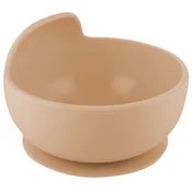 shumee Canpol 51/400 Silikonska skodelica s priseskom 330 ml bež
