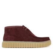Gležnjarji Clarks Torhill Hi 26183423 Bordo rdeča