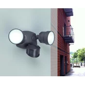 LUTEC LED zunanji stenski reflektor Shrimp II z detektorjem gibanja