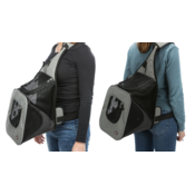 TRIXIE Transportni ruksak za ljubimce Savina 30x33x26cm/10kg siva