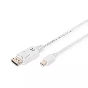 shumee DIGITUS DisplayPort kabel DP/M-DPmini/M, 1.1a bel, 2 m