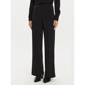 Calvin Klein Hlače iz tkanine K20K207647 Črna Wide Leg