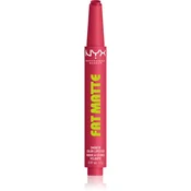 NYX Professional Makeup Fat Matte balzam za usne s matirajucim ucinkom Pink Puff 2 g