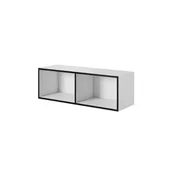 Cama omarica ROCO RO2 CMM, bela/črna, 112/37/37 cm