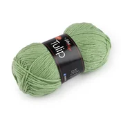 Pletena preja Tulip 100 g - (410304) zelena barva.