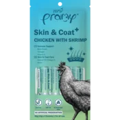 Pramy CAT Kremasta Poslastica od Piletine sa škampima SKIN&COAT 12 x 4x14 g