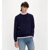 Levis za moške. A4320-0001 Izvirna majica Housemark navy (L), Priložnostno, Volna, Trajnostni, Mornarica