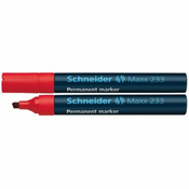 Flomaster Schneider, permanent marker, Maxx 233, 1-5mm, crveni