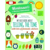 My First Book About Telling the Time with lots of fantastic stickers
