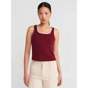 Dilvin Top burgund