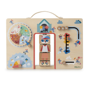 Lilliputiens - Activity Board - oblačimo se v skladu z vremenom - lisica Alice