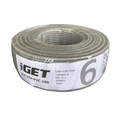 iGET Mrežni kabel CAT6 UTP PVC Eca 100m/rol