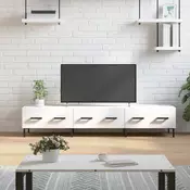 Vidaxl vidaXL TV omarica bela 150x36x30 cm material na osnovi lesa