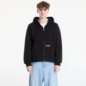 Mikina Carhartt WIP Hooded WIP Label Sweat Jacket UNISEX Black XL
