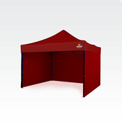 Paviljon vrtni 3x3m - plus 3 stene - Rdeča