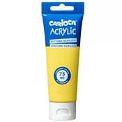 Akrilna barva 75 ml rumena - Carioca