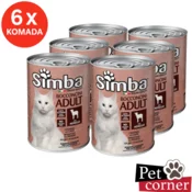 SIMBA Konzerva za macke Jagnjetina 6x415g – Pakovanje od 6 konzervi