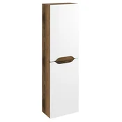SAPHO WAVE Visoka omara, 40x140x20cm, Levo/Desno, Bela/Dub Collingwood