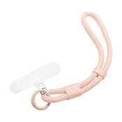 mobilNET univerzalna vrvica pod ovitek telefona, 20cm, rožnata