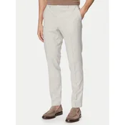 BOSS Hlače iz tkanine H-Genius-253 50561874 Siva Slim Fit