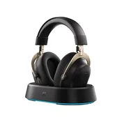 Bežicne gaming slušalice MCHOSE V9 Turbo 60mm/Tri-mode/2000mAh/Black gold + Charging Dock RGB