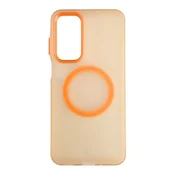 Maska silikonska Magsafe FLURO COLOR za Samsung A16/ narandžasta