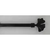 Luance Set karniša Nikko, 120-210 cm, Crna