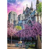 Trefl Puzzle Premium Plus Photo Odyssey: Notredamska katedrala v Parizu 1000 kosov