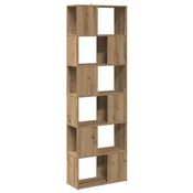 Vidaxl Knjižna omara/razdelilnik sob Artisan Oak 60x24x186 cm