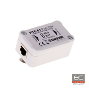 PTF-61-ECO/PoE/DIN - Prenapetostna zaščita za gigabitno LAN omrežje na DIN tirnicah - EWIMAR