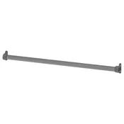 KOMPLEMENT Obešalni drog, temno siva, 75 cm