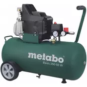 Klipni kompresor za vazduh (uljni) 1500 W/50l/8bar - BASIC 250-50 W - Metabo