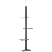 Homestar Mačje drevo nastavljive višine 228-260 cm sivo