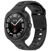 shumee Pašček za pametno uro za Samsung Galaxy Watch Ultra 47 mm črne barve