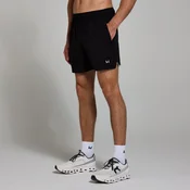 Moške pletene kratke hlače s 13cm dolžino notranjega šiva Active MP – črne - XL