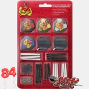 Set pikado peres - trupov - konic & ... SHOT/84 pcs. Bully Boy