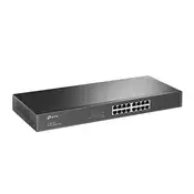 TPL TP-LINK 16-Port Gigabit Rackmount Network Switch