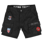 Moške kratke hlače ALPHA INDUSTRIES - Flying - črne_156254